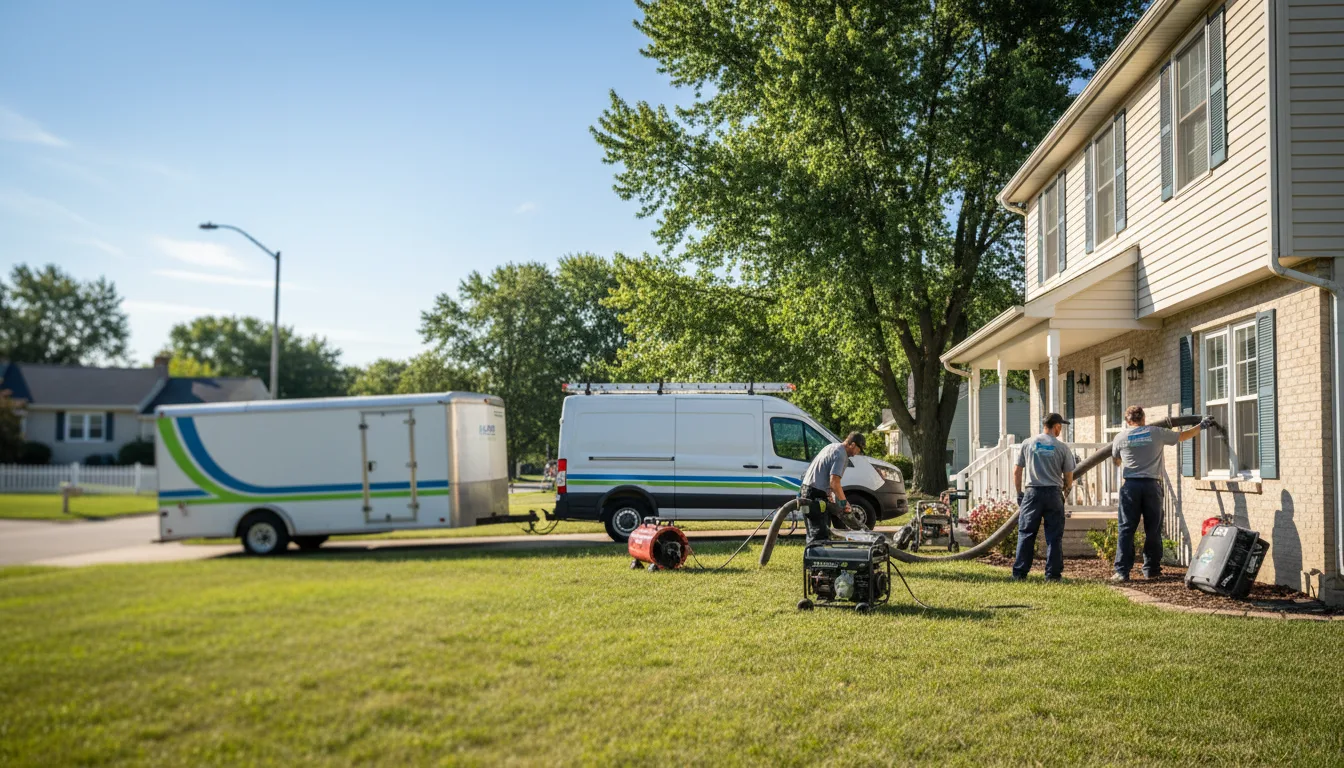 Flooded Basement Restoration And Cleanup With Repair in Lynx, OH near me